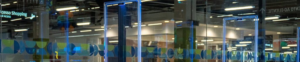 Warensicherungsantennen im Geschäft